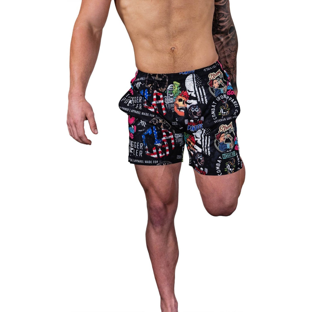 Men's V3 Performance Training Shorts | 5.5" from Combat Iron Apparel