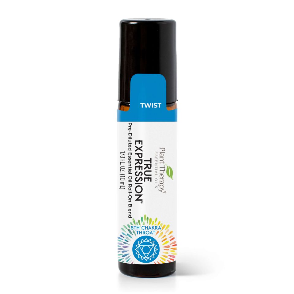 True Expression (Throat Chakra) Essential Oil Pre-Diluted Roll-On from Plant Therapy