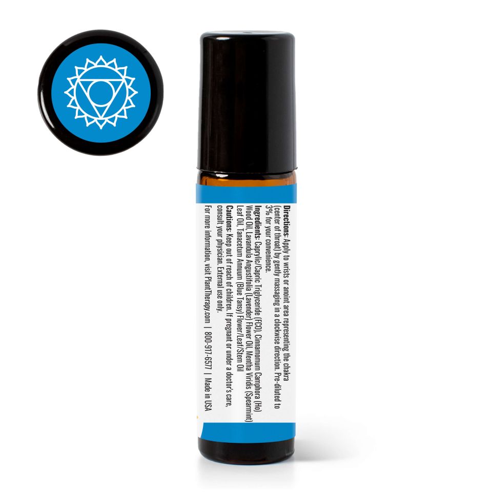 True Expression (Throat Chakra) Essential Oil Pre-Diluted Roll-On from Plant Therapy