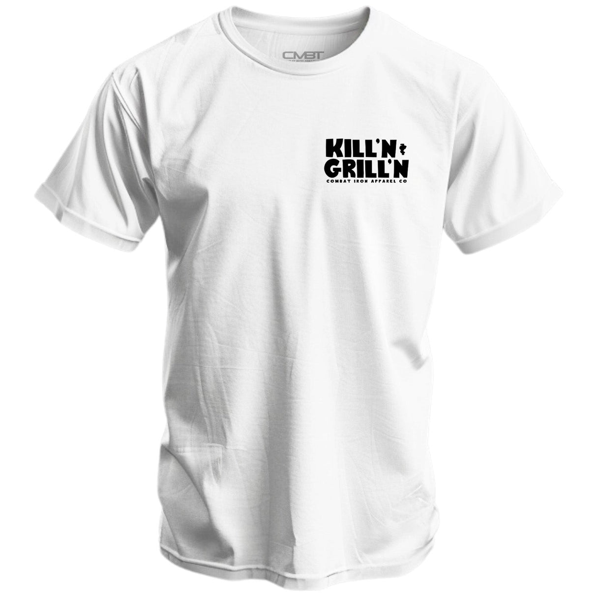 Kill'n & Grill'n | Some Hills Are Worth Fighting For Men's T-Shirt From Combat Iron Apparel