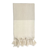 Herringbone Turkish Hand Towel from SLATE + SALT
