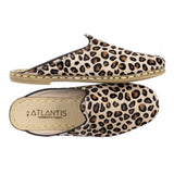 Men's Leopard Slippers from Atlantis Handmade Shoes