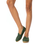 Men's Green Nubucks from Atlantis Handmade Shoes