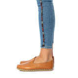 Women's Cocoa Brown Slip On Shoes from Atlantis Handmade Shoes