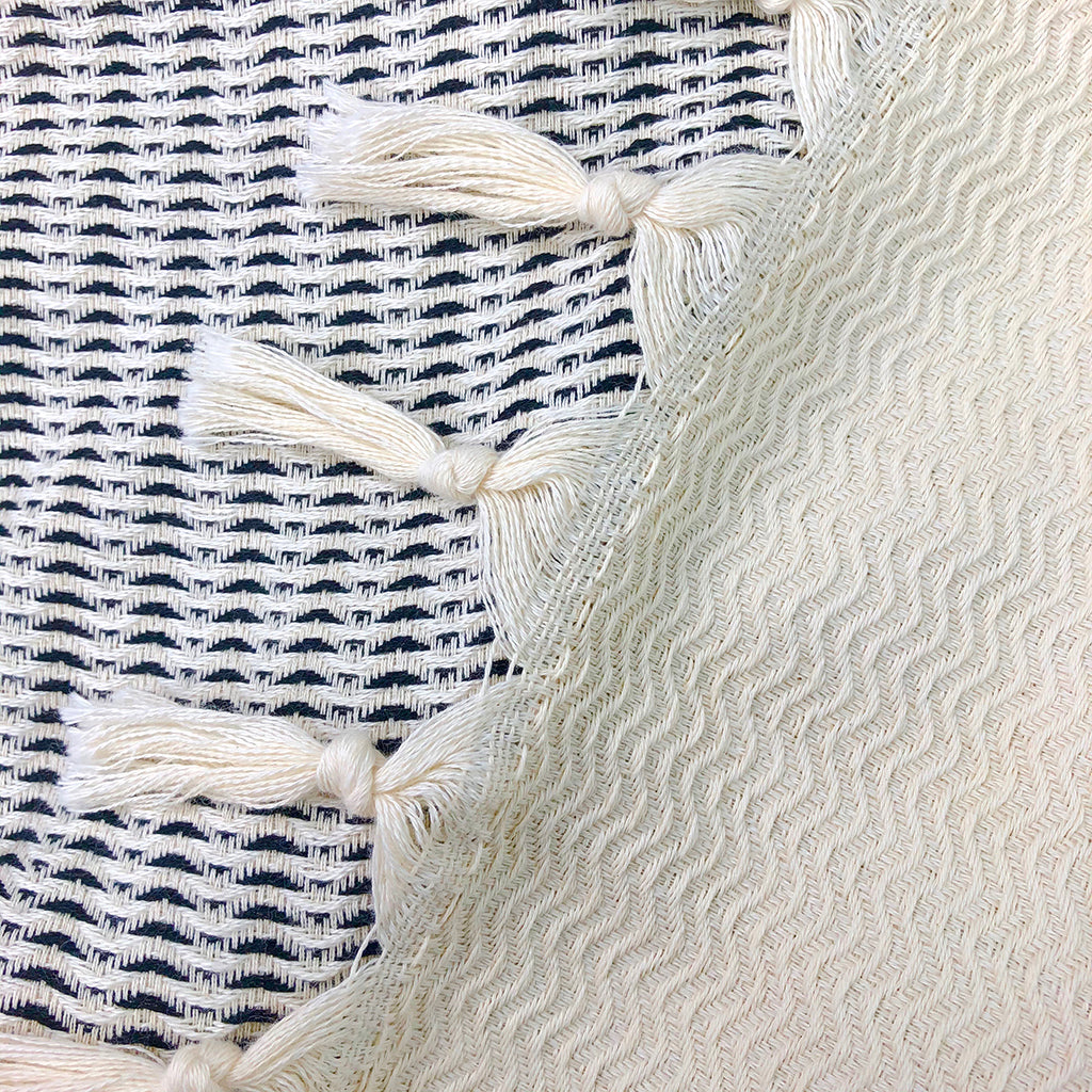 Plush Wavy Turkish Throw from SLATE + SALT