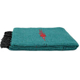Turquoise Green Baja Thunderbird Blanket from West Path
