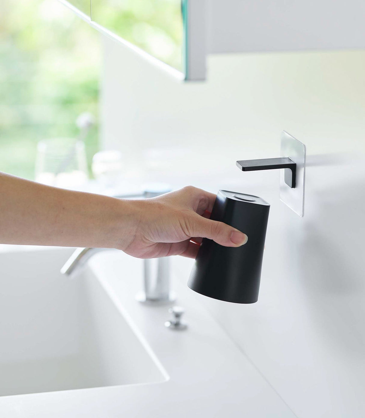 Traceless Adhesive Magnetic Cup from Yamazaki Home