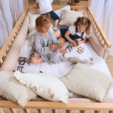 Twin Size Montessori House Bed for Kids with Fence from Goodevas