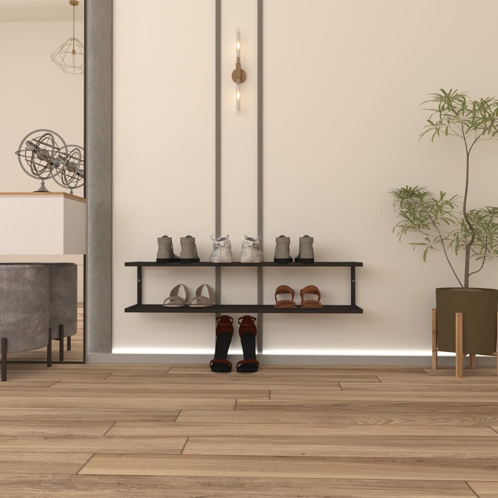 2 Tier Metal Shoe Storage from VITAHOME DESIGN LLC