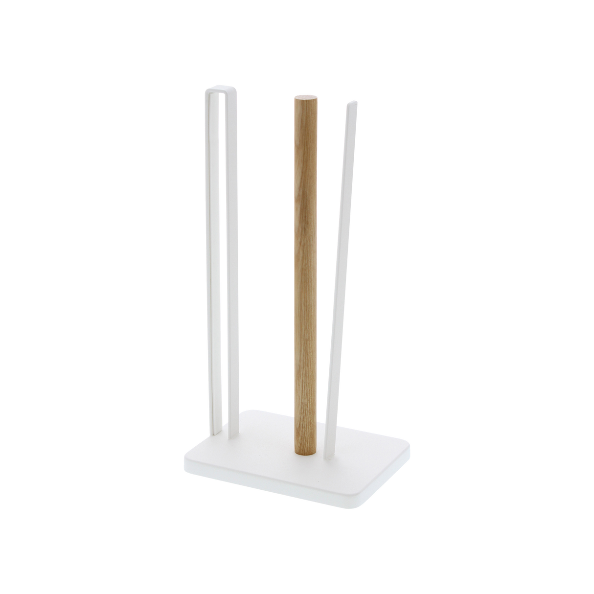 Paper Towel Holder - Steel + Wood from Yamazaki Home