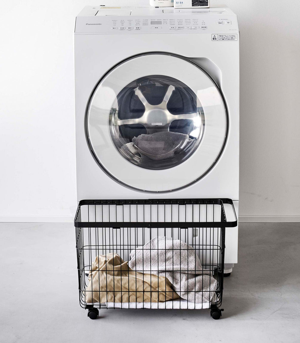 Rolling Wire Basket (14.8" H)  - Steel from Yamazaki Home