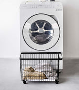 Rolling Wire Basket (14.8" H)  - Steel from Yamazaki Home