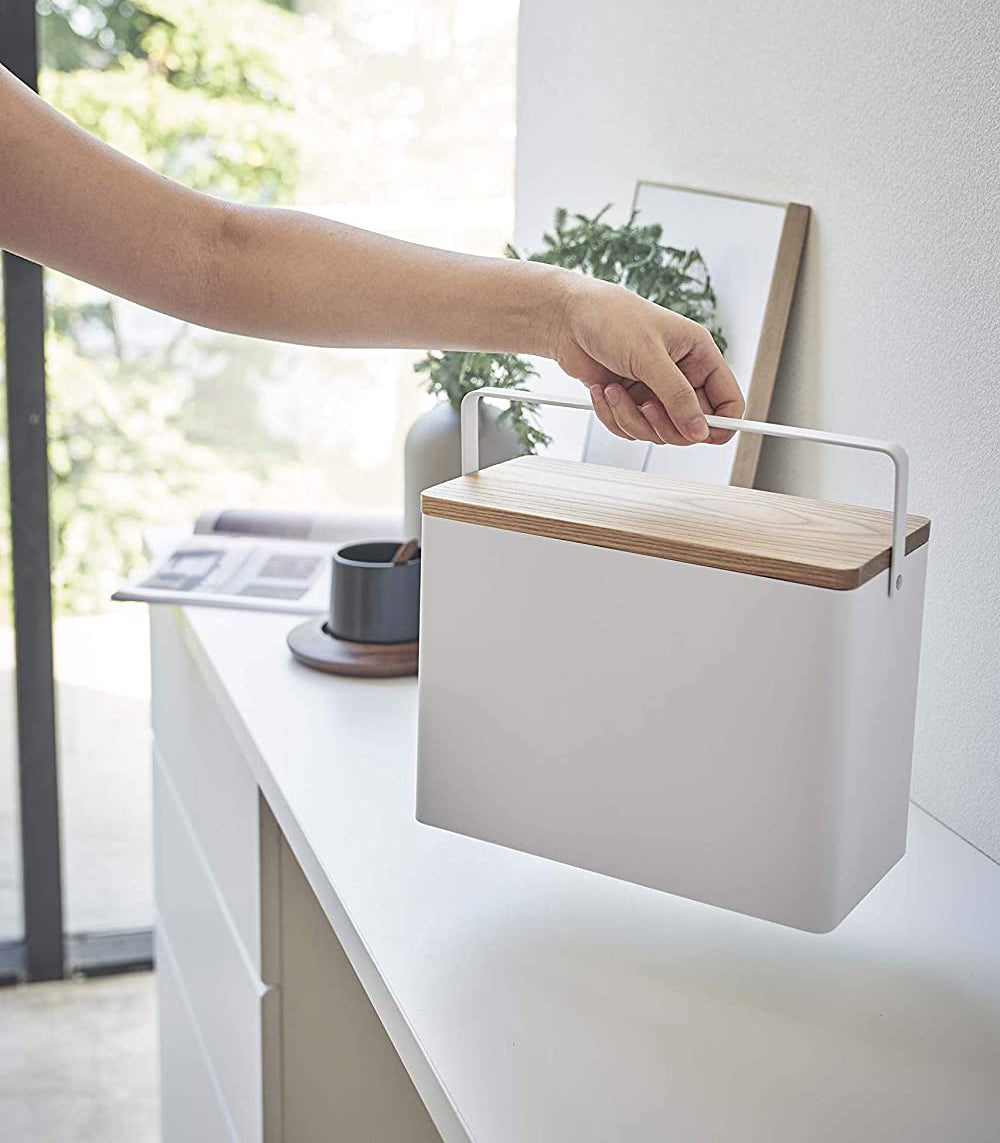 Odds-and-Ends Organizer - Steel + Wood from Yamazaki Home