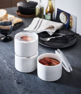 Ceramic Canister - Two Sizes from Yamazaki Home