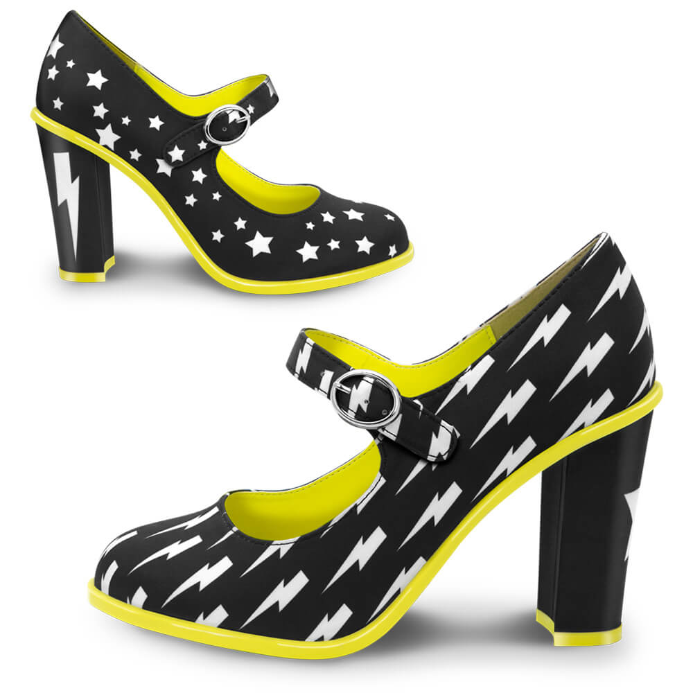 Chocolaticas® High Heels Storm Women's Mary Jane Pump From Hot Chocolate Design