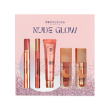 Nude Glow 5 PC Lip & Blush Set from Profusion Cosmetics