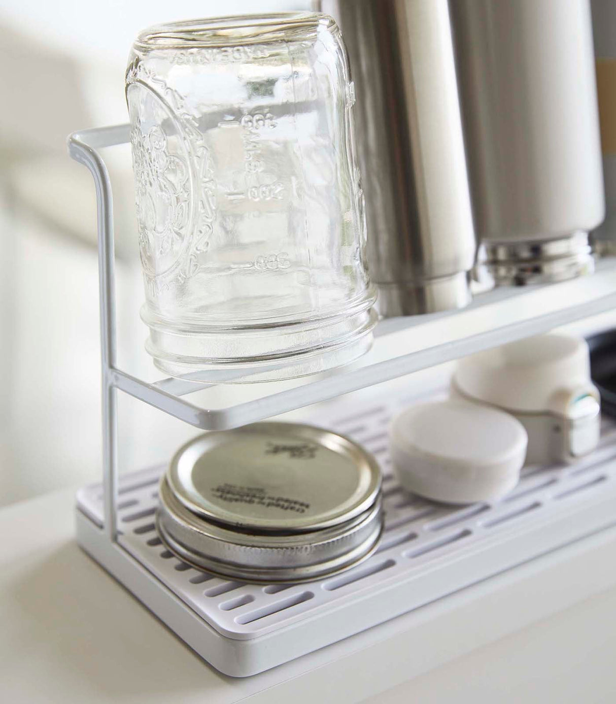 Countertop Bottle Drying Rack - Steel from Yamazaki Home