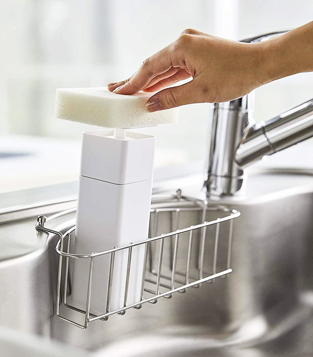 Push Soap Dispenser from Yamazaki Home