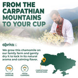 100% Pure Chamomile Herbal Tea, 60 Bags from Aprika Life