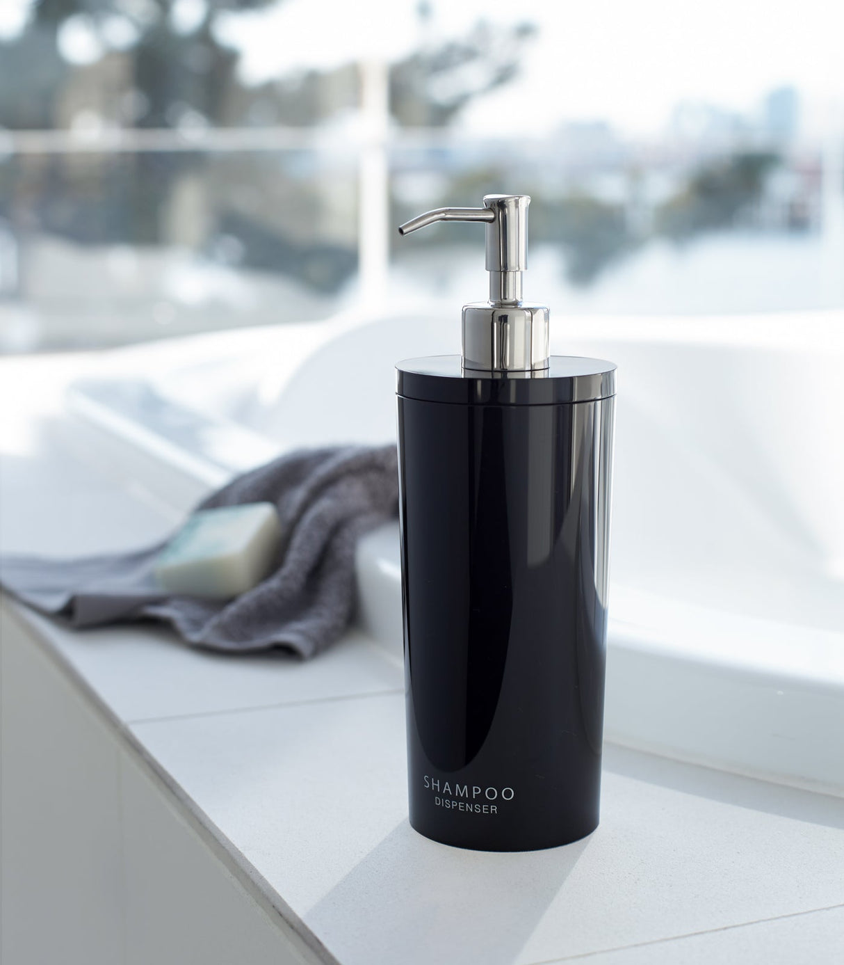 Round Shower Dispenser - Three Styles from Yamazaki Home