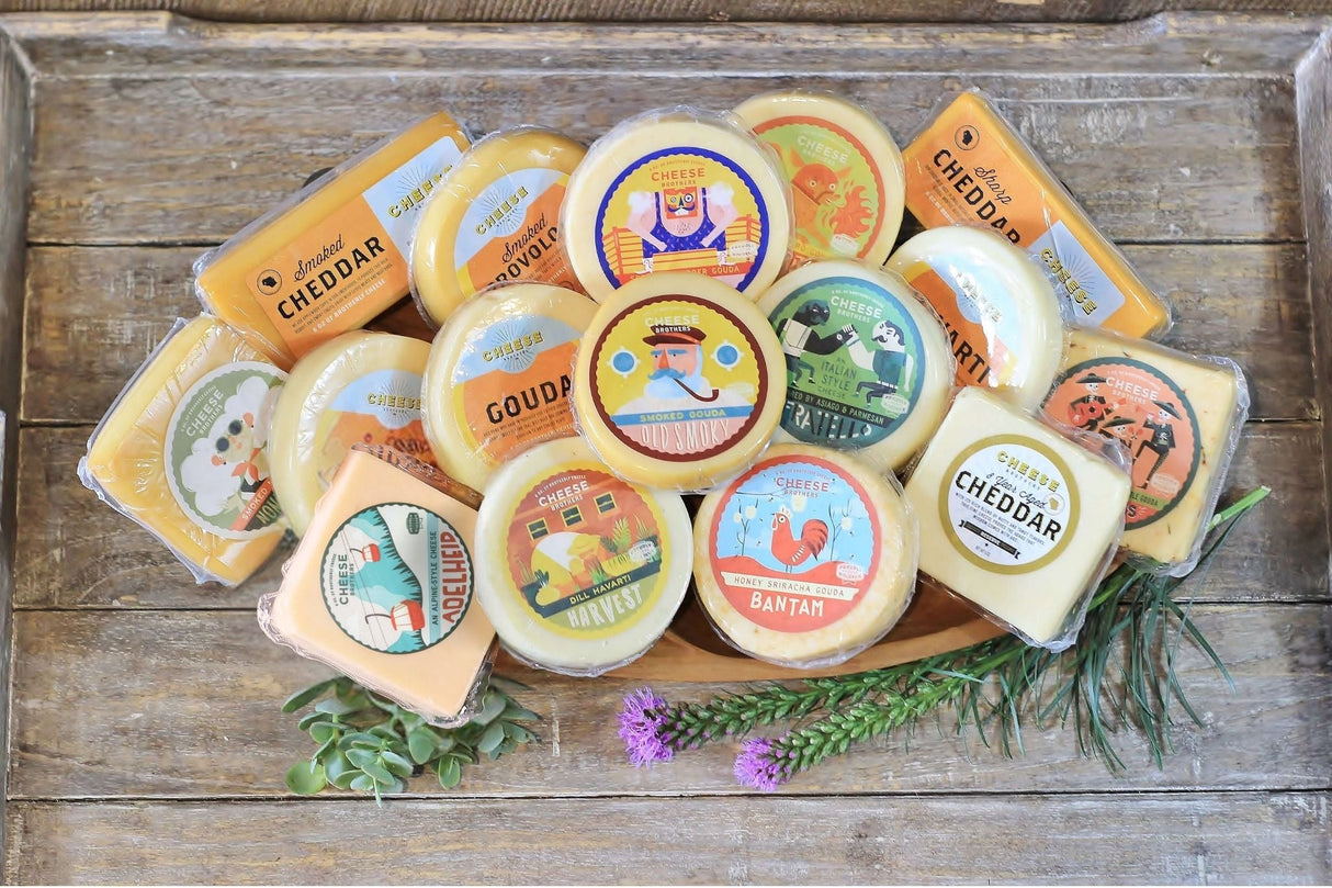 The Ultimate Wisconsin Cheese Sampler from Cheese Brothers, Inc.