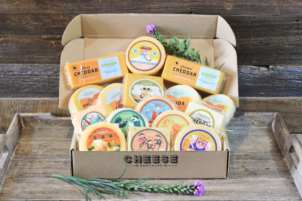 The Ultimate Wisconsin Cheese Sampler from Cheese Brothers, Inc.