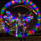 Vortex Poi with Helix Handles From Ultrapoi