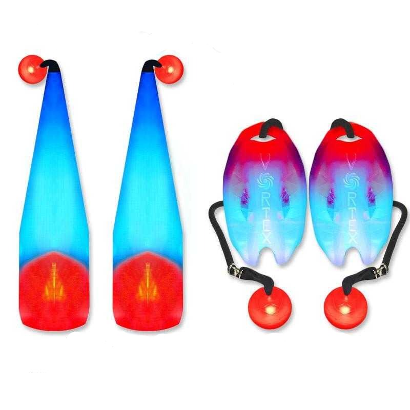 Vortex Poi with UltraKnobs From Ultrapoi