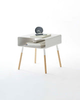 Storage Table - Two Sizes - Steel + Wood from Yamazaki Home