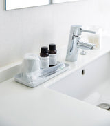 Vanity Tray - Flat - Two Sizes - Steel from Yamazaki Home