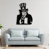 Uncle Sam Metal Wall Art from VITAHOME DESIGN LLC