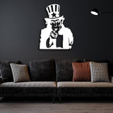 Uncle Sam Metal Wall Art from VITAHOME DESIGN LLC