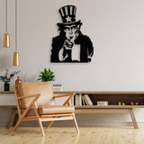 Uncle Sam Metal Wall Art from VITAHOME DESIGN LLC