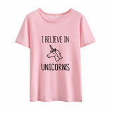 Believe In Unicorns T-Shirt From Kawaii Stop