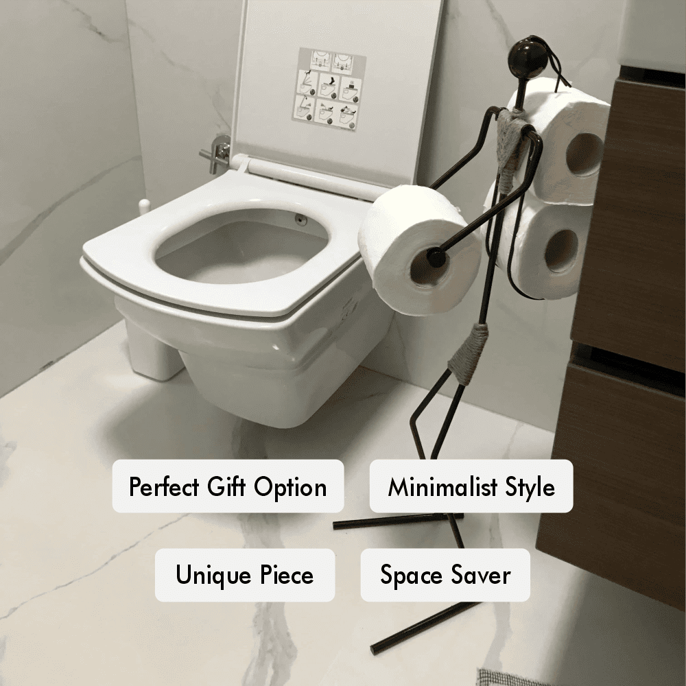 Toilet Paper Holder and Storage from VITAHOME DESIGN LLC