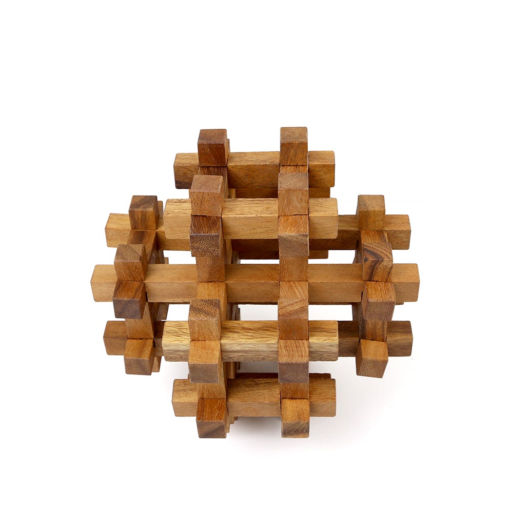Aramas - Interlocking Wooden Puzzle from Kubiya Games