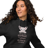 "BEHIND EVERY WOMAN" SPHYNX UNISEX HOODIE from ReNewedPet