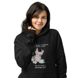 "WOMAN CAN'T SURVIVE ON COFFEE ALONE" ECO HOODIE from ReNewedPet
