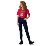 "WOMAN CAN'T SURVIVE ON COFFEE ALONE" WOMAN'S ECO TEE from ReNewedPet