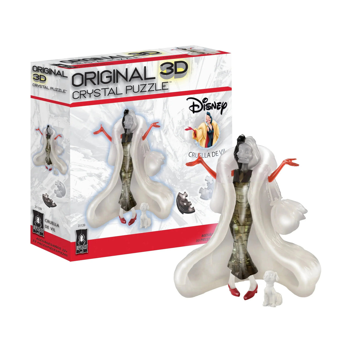 3D Crystal Puzzle - Cruella de Vil from Legacy Toys