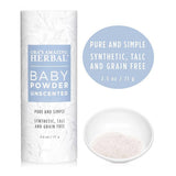Talc Free Baby Powder, Unscented, Corn Free from Ora's Amazing Herbal