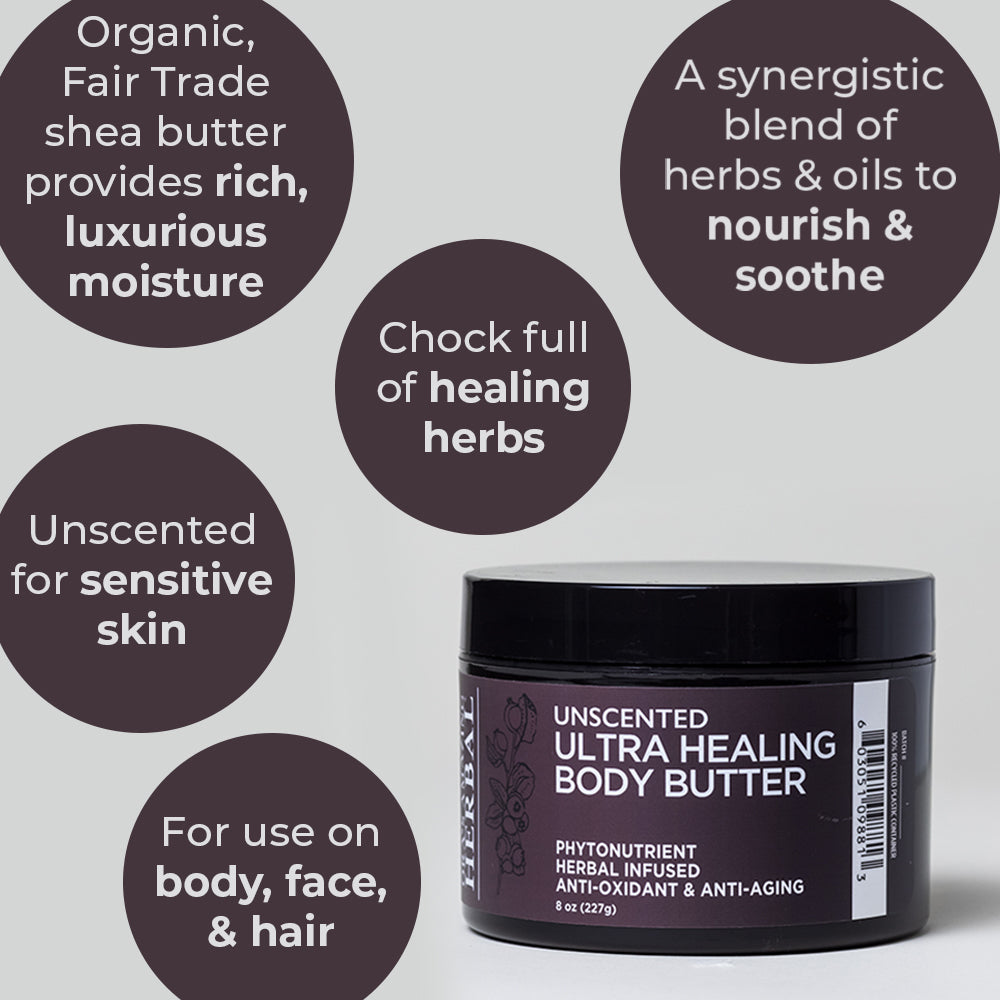 Ultra Healing Body Butter, Unscented from Ora's Amazing Herbal