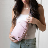 Sling Bag All for American from Lifetime Leather Co.