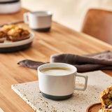 Libbey Austin 17.5-ounce Large Porcelain Coffee Mug, Set of 4, Basalt Blue from Libbey