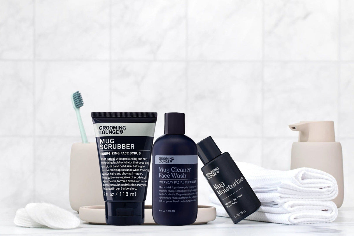 Grooming Lounge Mug Trio Skincare Kit (Save $23) from Grooming Lounge