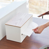 Paper Towel Dispenser - Steel + Wood from Yamazaki Home