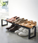 Expandable Shoe Rack - Two Sizes - Steel from Yamazaki Home