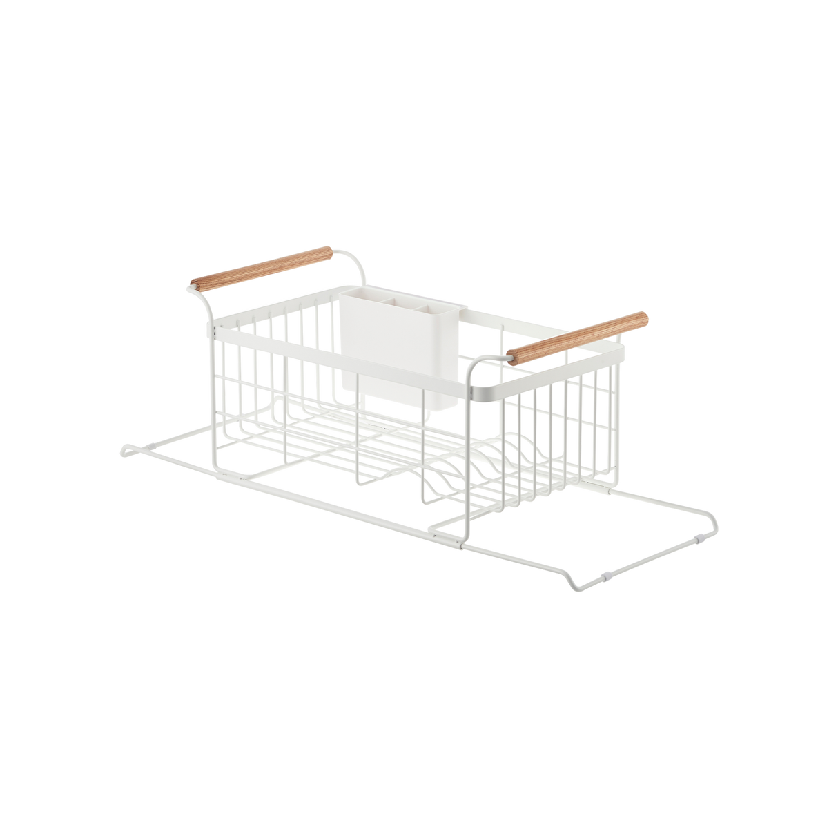 Over-the-Sink Dish Rack - Steel + Wood from Yamazaki Home