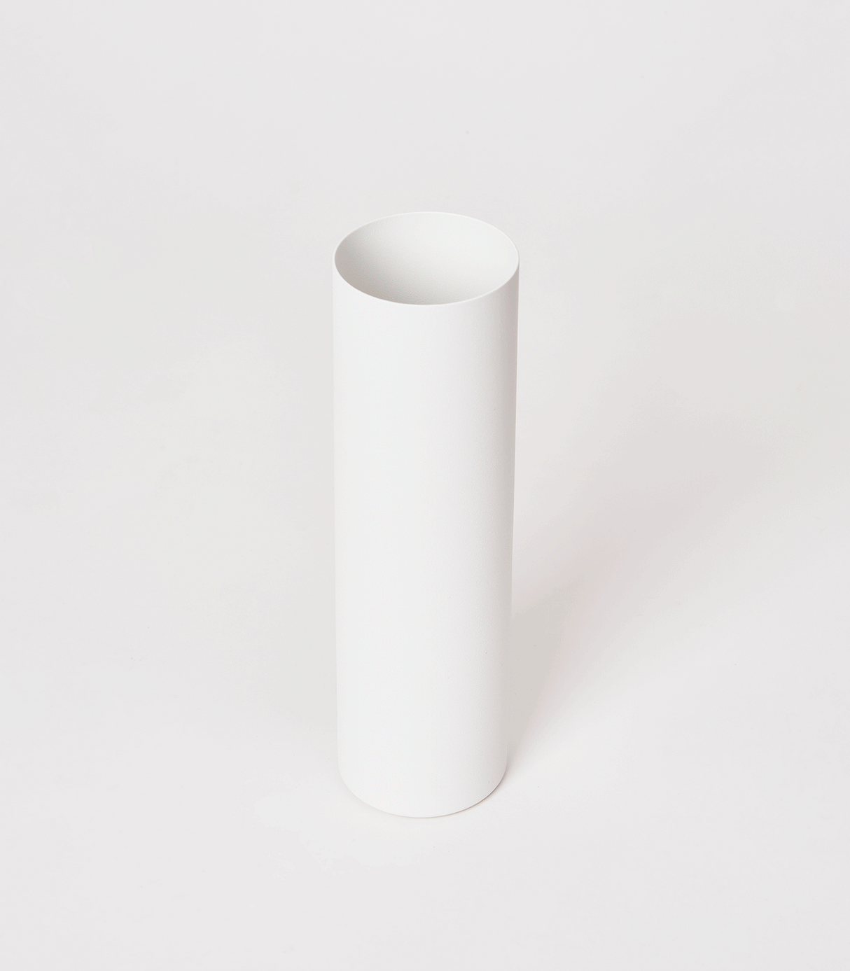 Round Tissue Case - Steel + Wood from Yamazaki Home