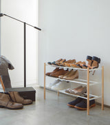 Expandable Shoe Rack (18" H)  - Steel from Yamazaki Home